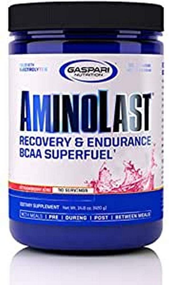 Gaspari Nutrition Aminolast, Strawberry Kiwi - 420g