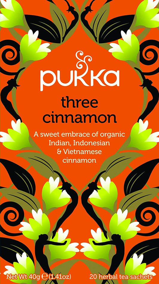 Pukka Herbs Three Cinnamon Tea 20 Bags