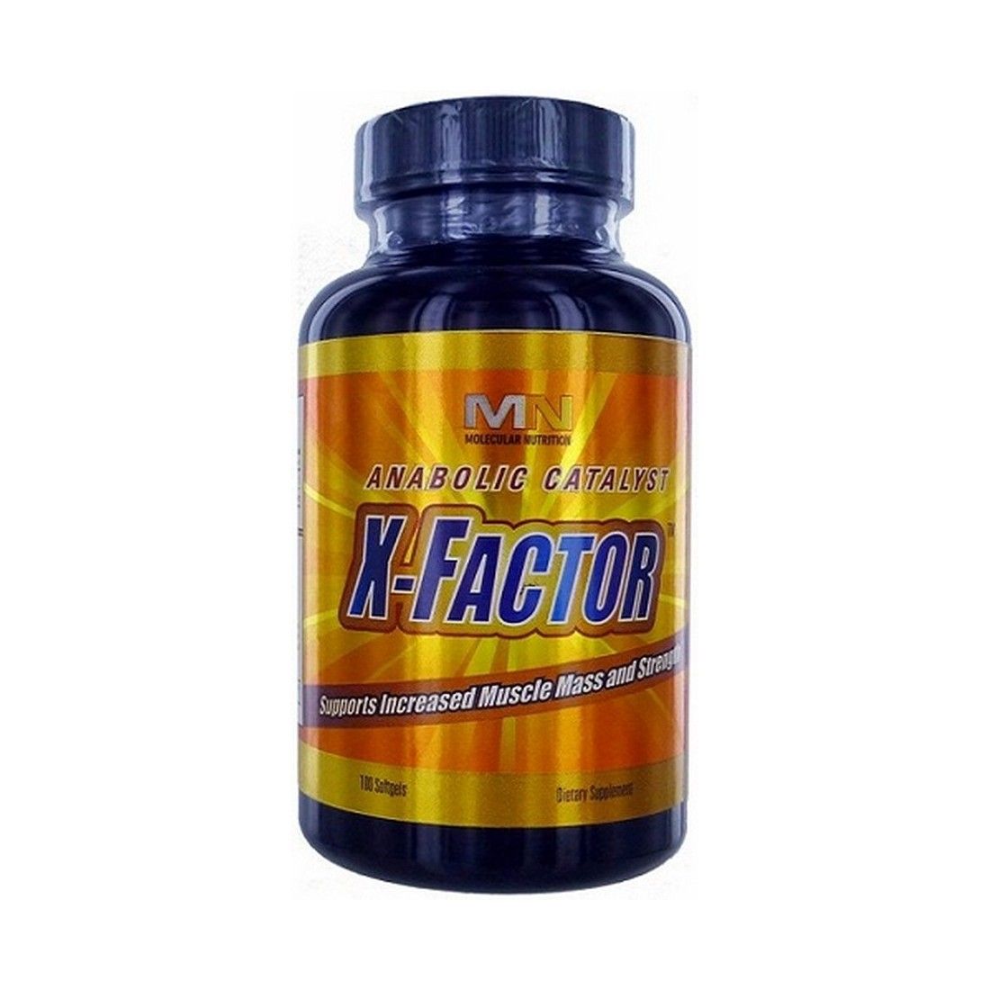 Molecular Nutrition X-Factor, Anabolic Catalyst - 100 softgels
