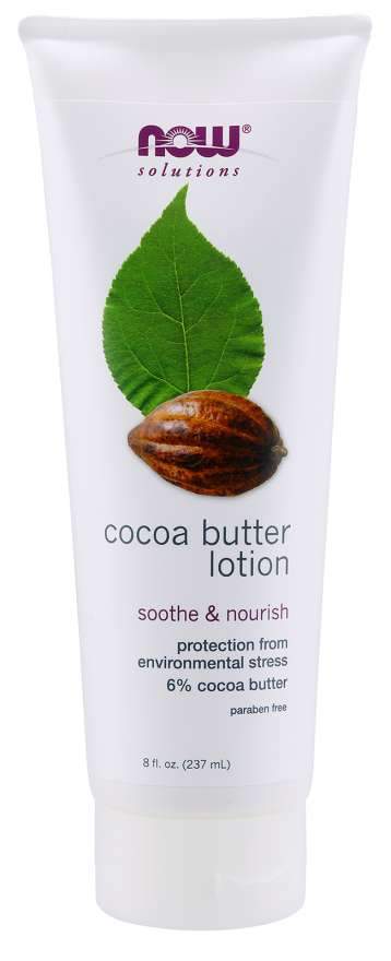 NOW Foods Cocoa Butter Lotion - 237 ml.