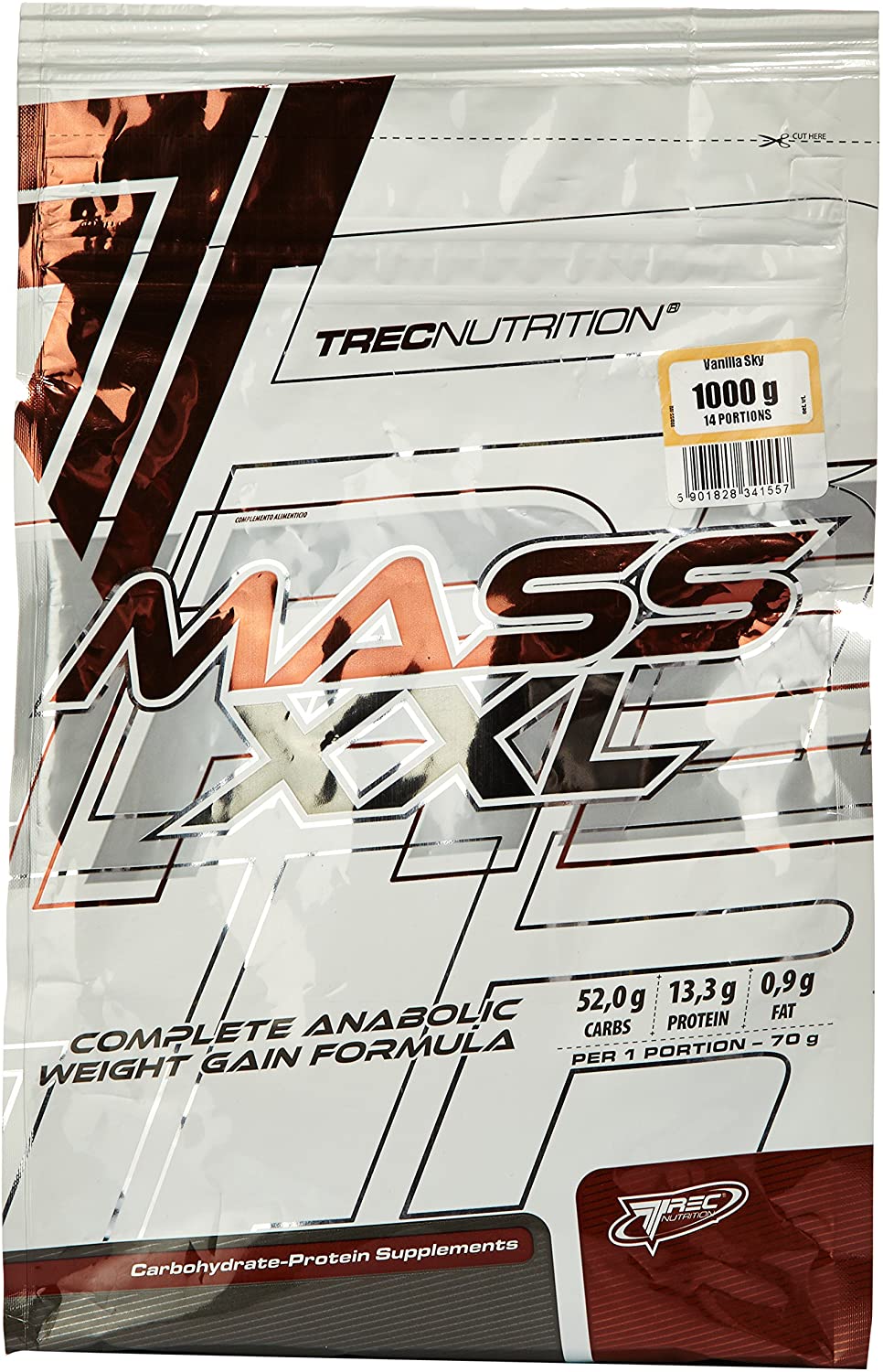 Trec Nutrition Mass XXL, Vanilla - 1000g