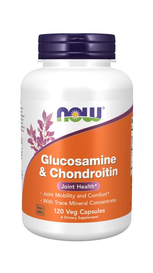 NOW Foods Glucosamine & Chondroitin with Trace Mineral Concentrate - 120 caps