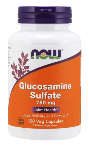 NOW Foods Glucosamine Sulfate, 750mg - 120 caps