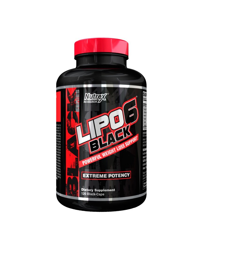 Nutrex Lipo-6 Black - 120 black caps