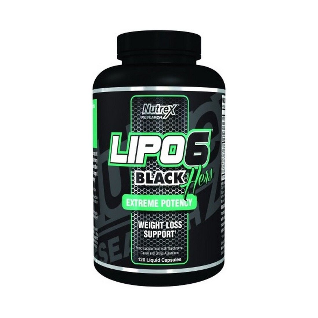 Nutrex Lipo-6 Black Hers - 120 liquid caps