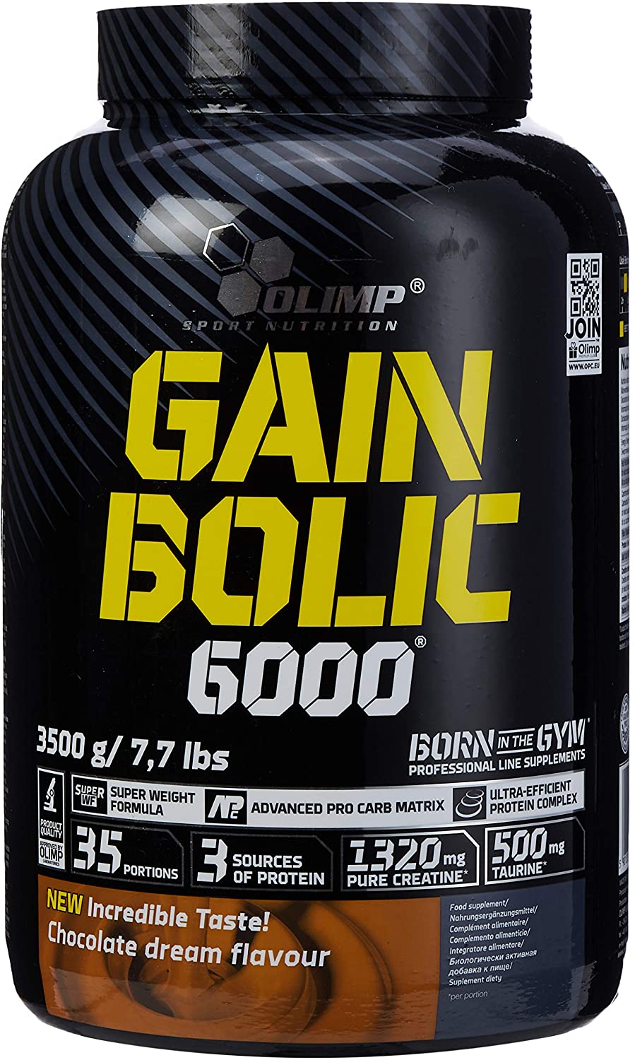 Olimp Nutrition Gain Bolic 6000, Chocolate - 3500g
