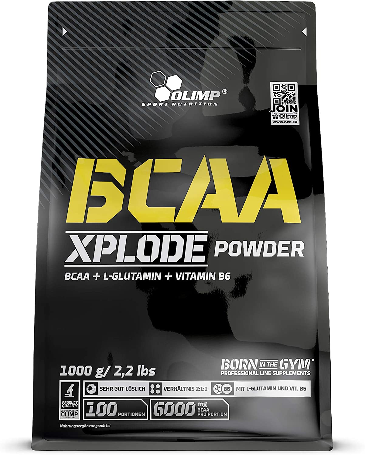 Olimp Nutrition BCAA Xplode, Fruit Punch - 1000g