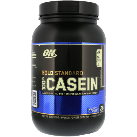 Optimum Nutrition Gold Standard 100% Casein, Chocolate Supreme - 908g
