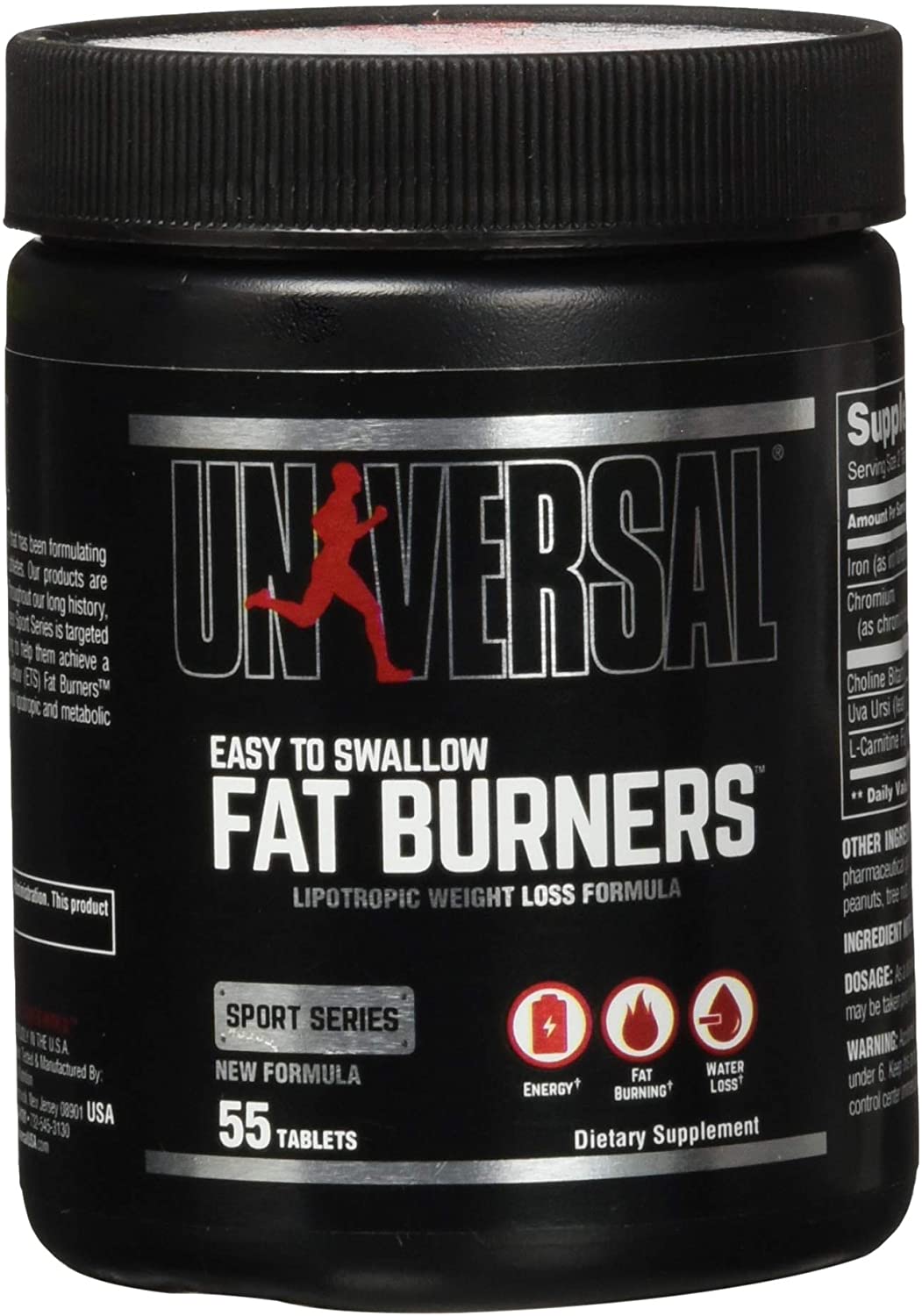 Universal Nutrition Fat Burners - 55 tabs