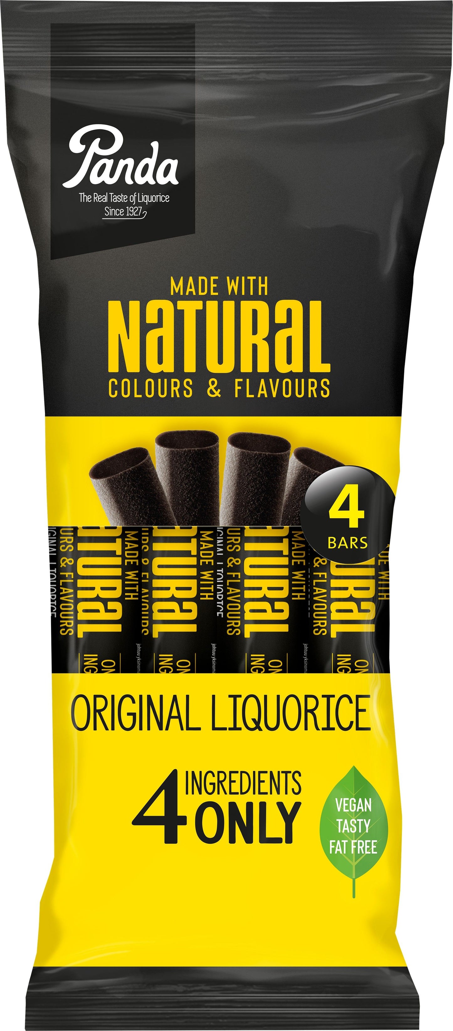 Panda Licorice 4 Bar (pack of 18)