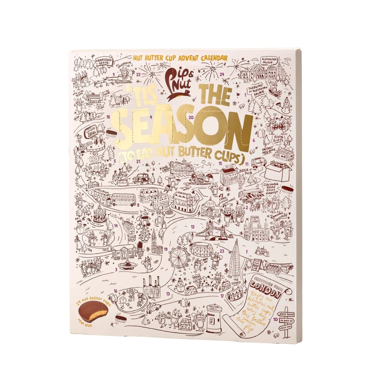 Pip & Nut Advent Calendar 408g (Pack of 6)