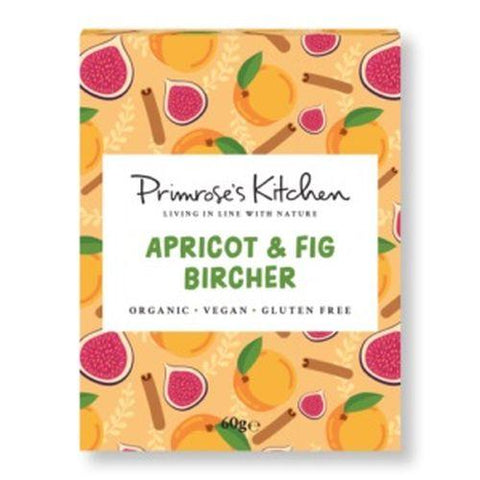 Primrose's Kitchen Mini Fig & Apricot Bircher 60g (Pack of 24)
