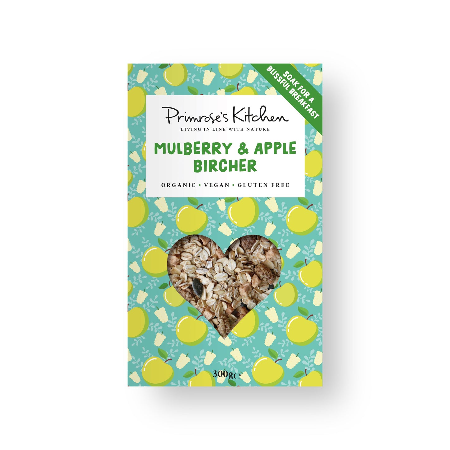 Primrose's Kitchen Mulberry & Apple Bircher 300g