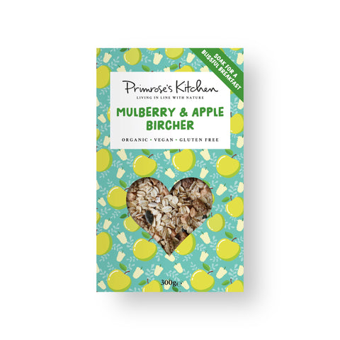 Primrose's Kitchen Mulberry & Apple Bircher 300g