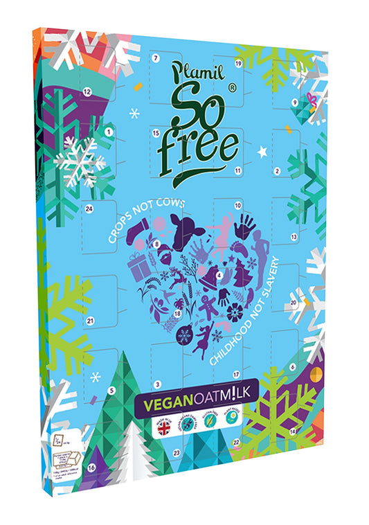 Plamil So Free Advent Calendar Oat Milk 110g (Pack of 6)