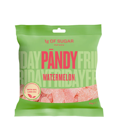 Pandy Candy Watermelon - HFSS Compliant Jelly Sweets 50g (Pack of 14)