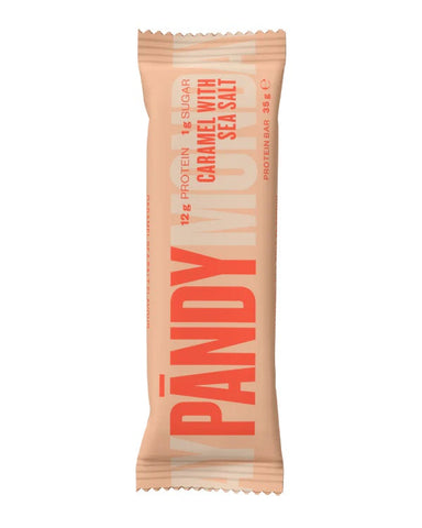 Pandy Protein Bar Caramel Seasalt Halal Certified 35g (Pack of 18)