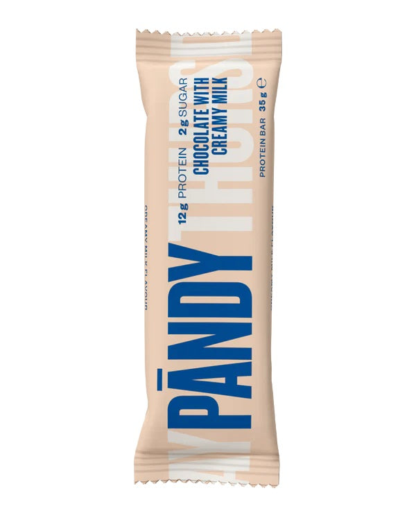 Pandy Protein Bar Chocolate with Creamy Milk Halal Certified 35g (Pack of 18)
