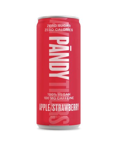 Pandy Energy Drink Apple and Strawberry 330ml (Pack of 24)