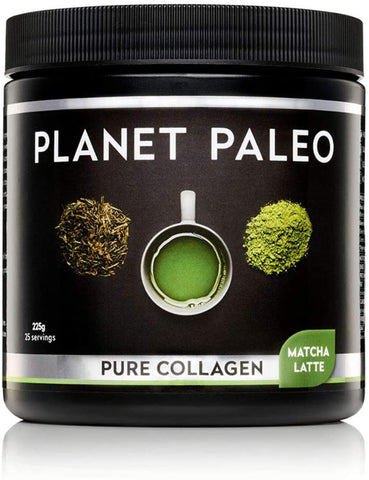 Planet Paleo Pure Collagen - Matcha Latte 225g