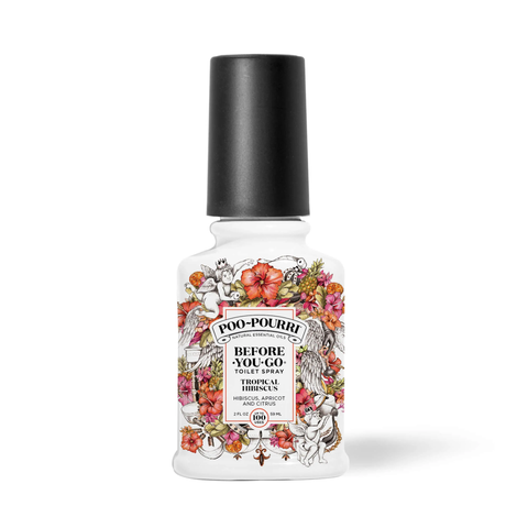 Poo-Pourri Before-You-Go Toilet Spray Tropical Hibiscus 59ml (Pack of 12)