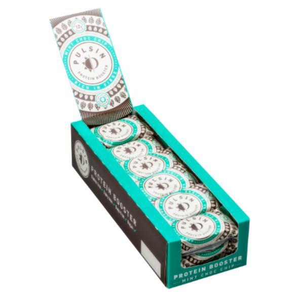 Pulsin Mint Choc Chip Protein Snack 50g (Pack of 18)