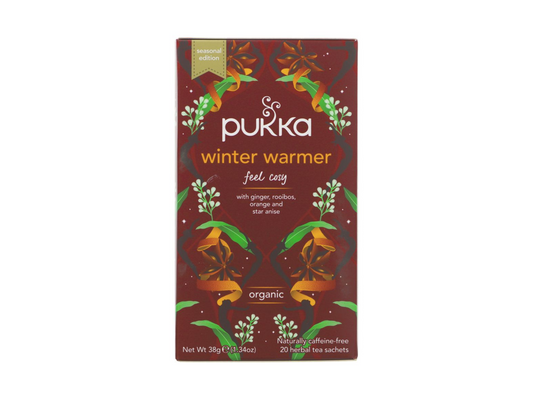 Pukka Herbs Organic Winter Warmer Tea 20 Bags (Pack of 4)