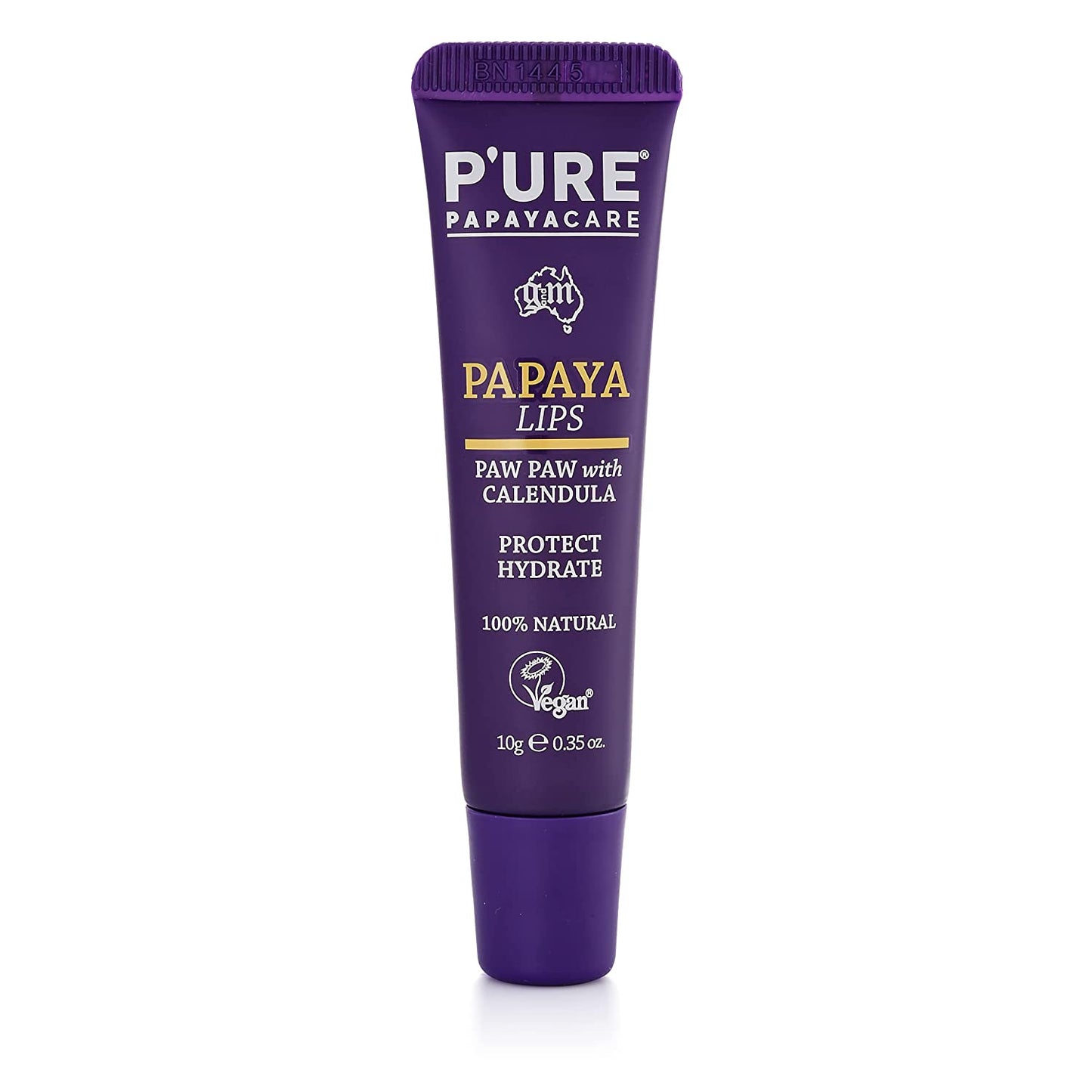 P'ure Papayacare Lips 10g (Pack of 12)