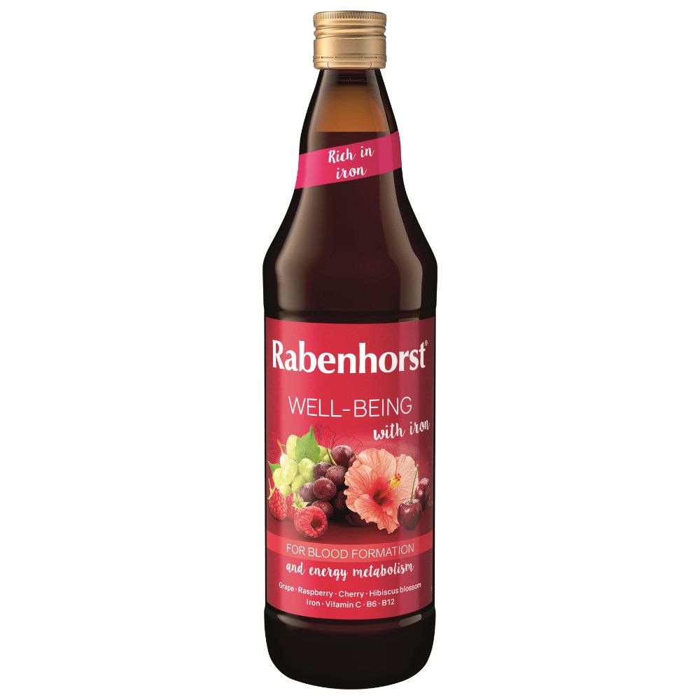 Rabenhorst Well-being with Iron 750ml (Pack of 6)