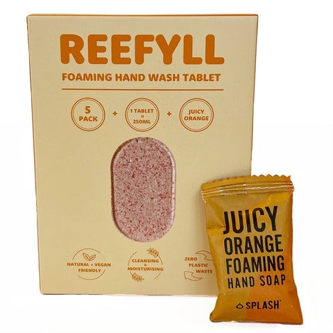 Reefyll Juicy orange Wash Refill 5 Pack (Pack of 12)