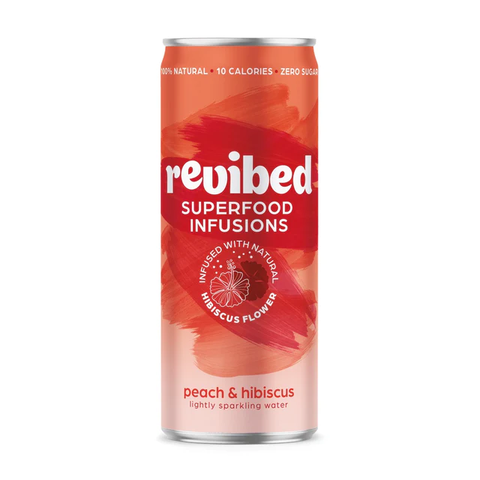 Revibed Drinks Hibiscus & Peach 250ml (Pack of 12)