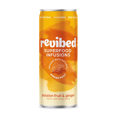 Revibed Drinks Passionfruit & Ginger 250ml (Pack of 12)