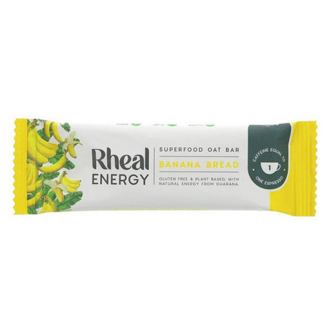 Rheal Superfoods Energy Banana Bread Bar 50g (Pack of 12)
