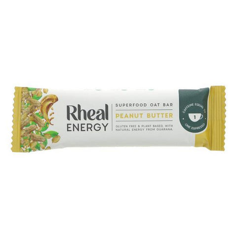 Rheal Superfoods Energy Peanut Butter Bar 50g (Pack of 12)