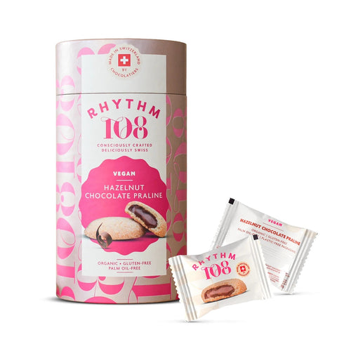 108 Foods Ltd Hazelnut Chocolate Biscuit Box 195g