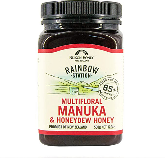 Nelson Honey 85+mg Rainbow Station & Honey Dew 500g