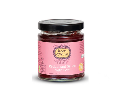 Roots and Wings Organic Redcurrant Sauce 200g (Pack of 6)