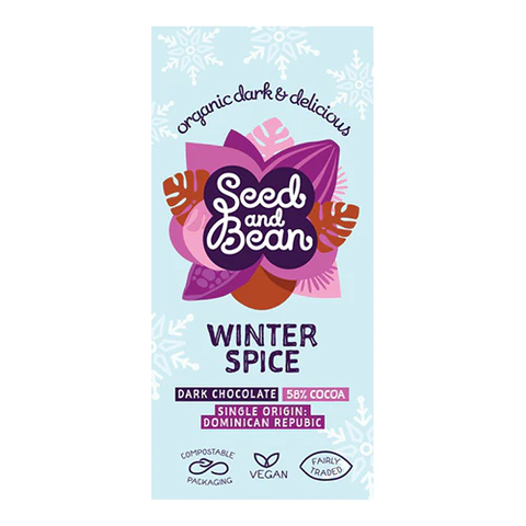 Seed and Bean Winter spice 75g (Pack of 10)