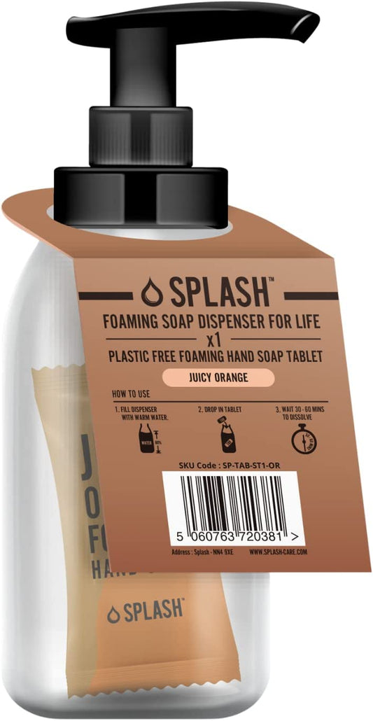Splash Juicy Orange Soap Starter Pk 1 unit (Pack of 6)