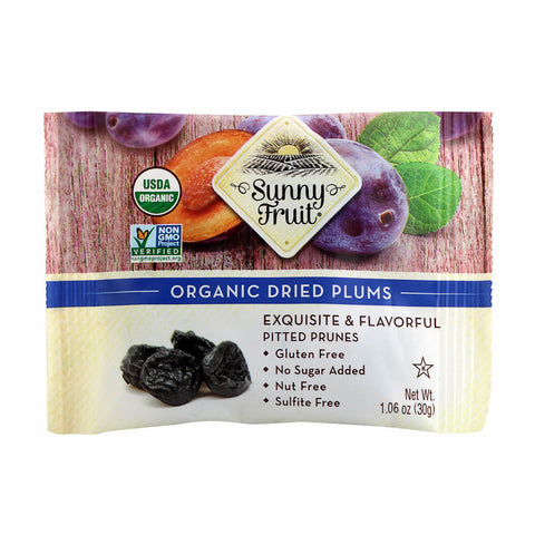 Sunny Fruit Plums 30g (Pack of 12)