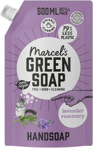 Marcels Green Soap Handwash Refill Lavender&Rose 500ml