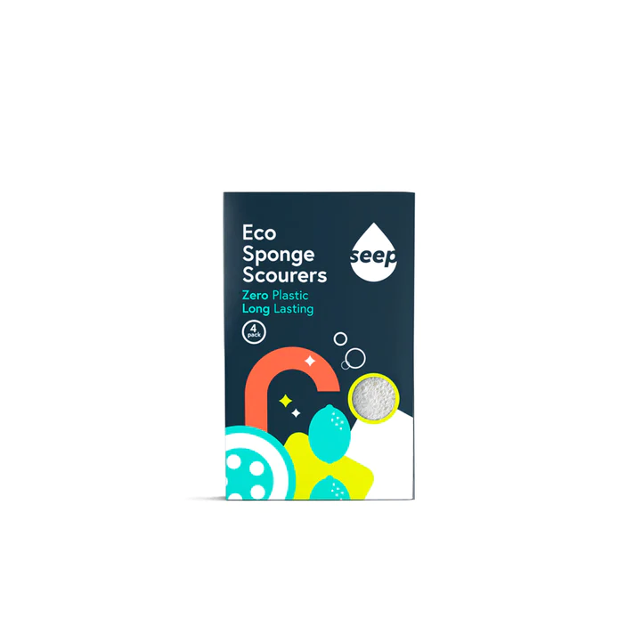 SEEP Eco Sponge Scourer 4 pk 80g (Pack of 42)