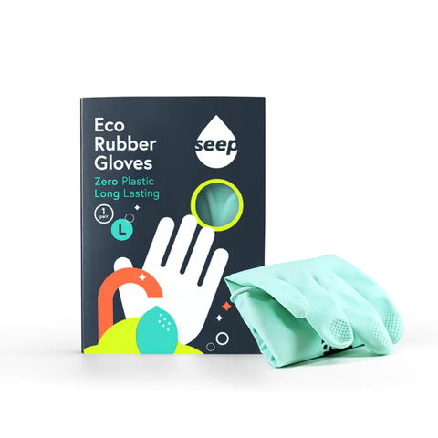 SEEP Eco Rubber Gloves Large 75g (Pack of 48)