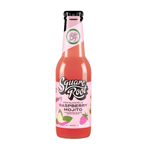 Square Root Raspberry Mojito 200ml (Pack of 24)