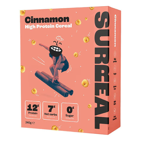 Surreal Cereal Cinnamon flavour 240g (Pack of 6)
