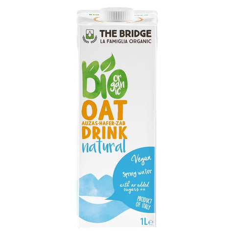 The Bridge Oat Drink Organic 1L (Pack of 12)