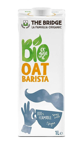 The Bridge Oat Drink Barist Organic 1L (Pack of 12)