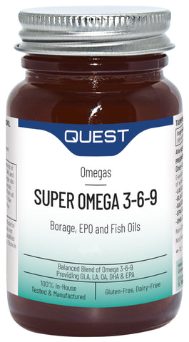 Quest Super Omega 3-6-9 90 Capsules