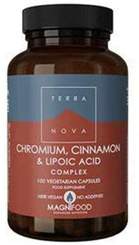 Terranova Chromium, Cinnamon & Lipoic Acid Complex 100's