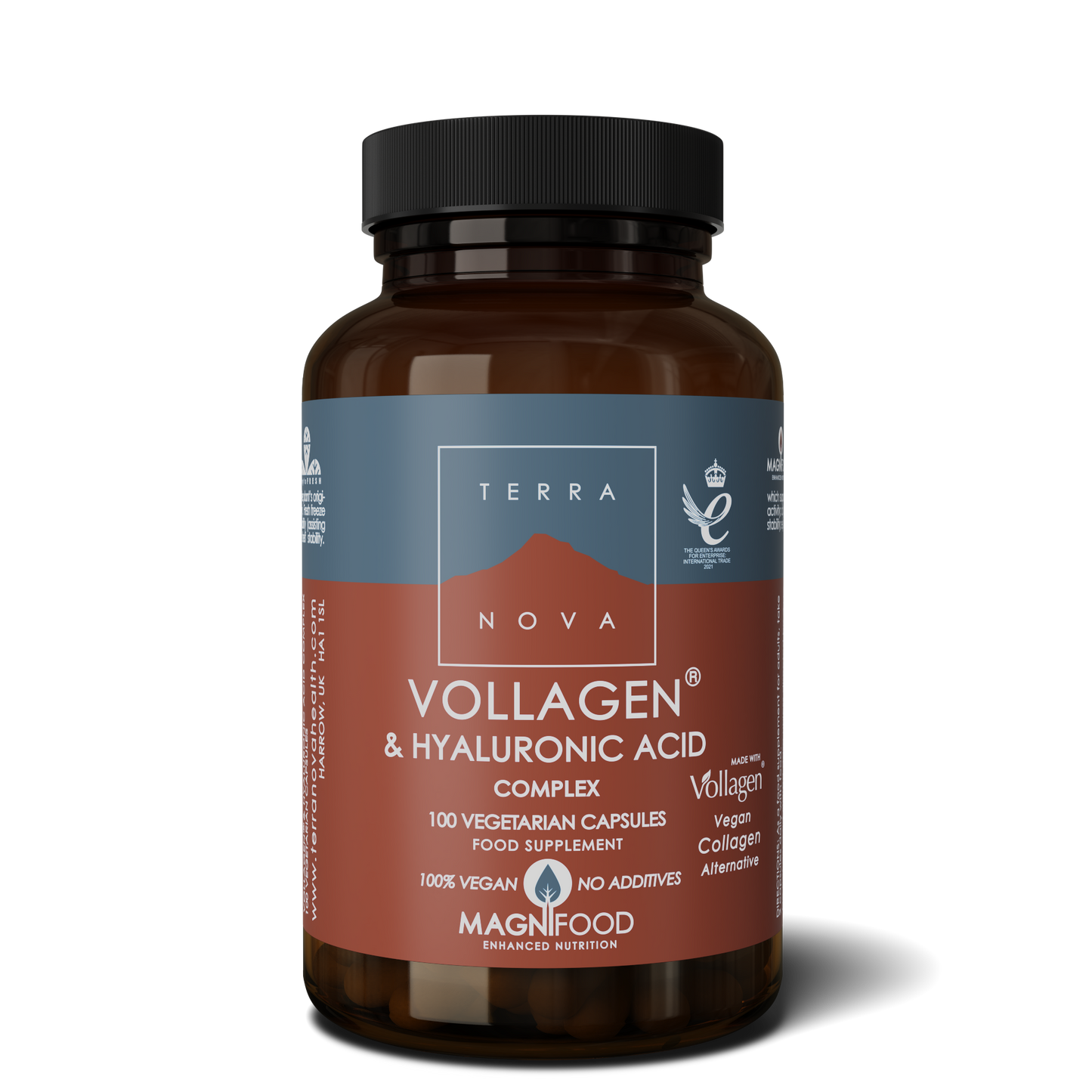 Terranova Vollagen & Hyaluronic Acid Complex 100 VCaps